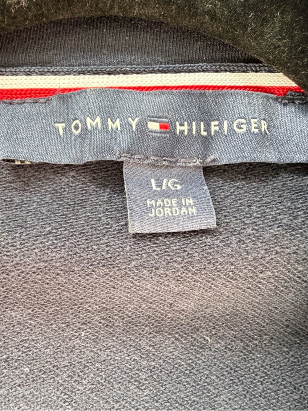 Tommy Hilfiger Navy Double-Breasted Military Blazer - Picture 4 of 5